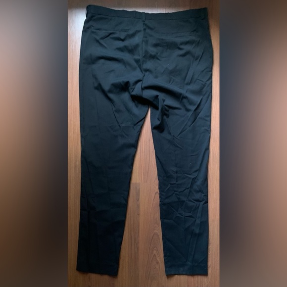 H&M Men’s Skinny Fit Dress Pants Black Size 38R - Picture 3 of 6